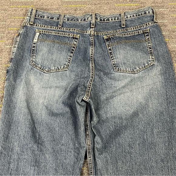 Cinch White Label Men's Relaxed Fit Straight Leg Denim Jeans MB92834003 38x34 - Picture 9 of 15